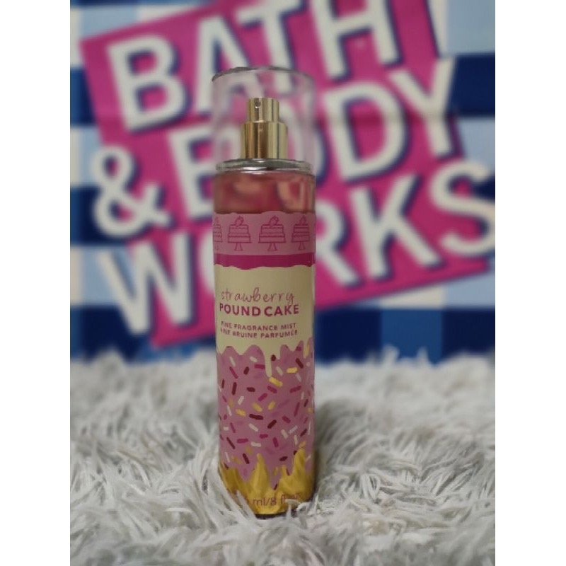 Strawberry Pound Cake — Bath & Body Works · Fine Fragrance Mist